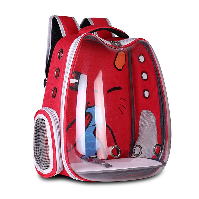 Dezkee Panoramic Space Capsule Pet Backpack