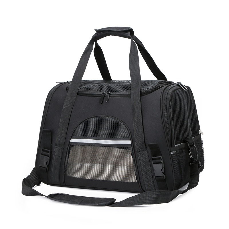 Dezkee Hard-Shell Diagonal Shoulder Pet Carrier Caddy
