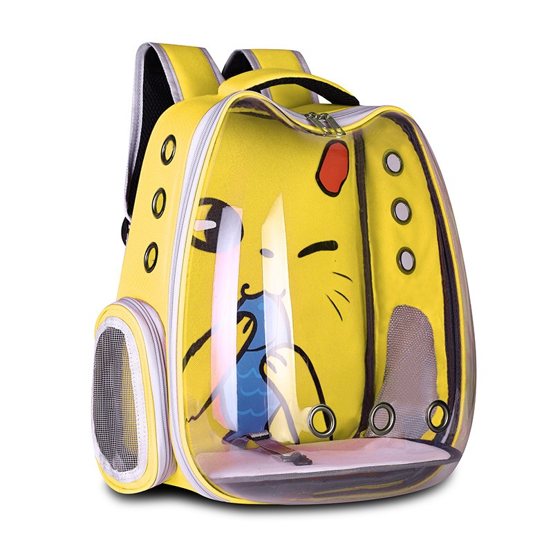 Dezkee Panoramic Space Capsule Pet Backpack