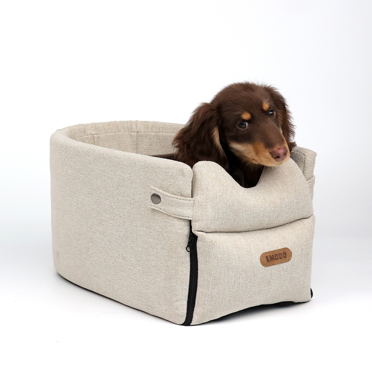 Dezkee Elevated Center Console Pet Car Seat