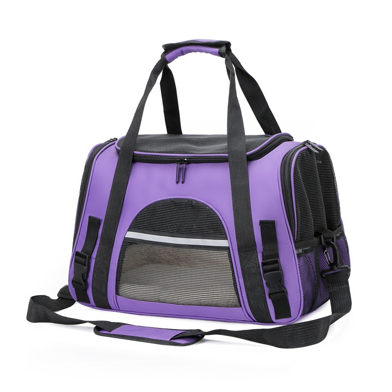 Dezkee Hard-Shell Diagonal Shoulder Pet Carrier Caddy