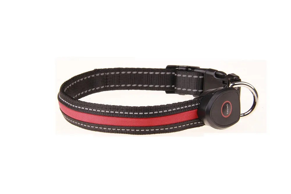 Dezkee NightGlow USB Rechargeable LED Dog Collar