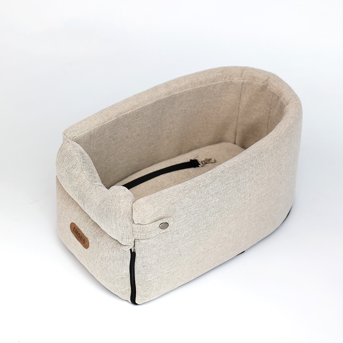Dezkee Elevated Center Console Pet Car Seat