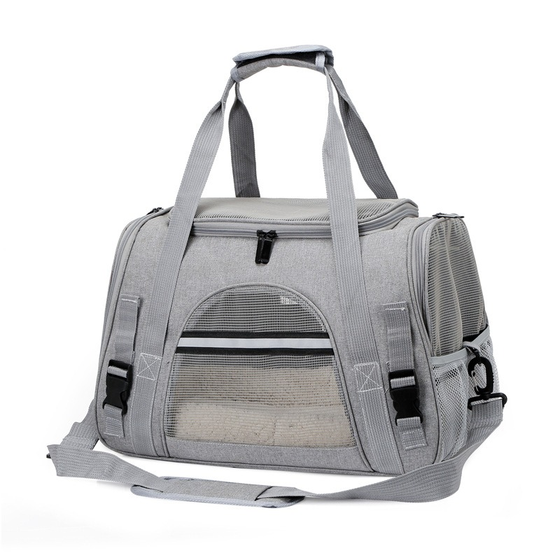 Dezkee Hard-Shell Diagonal Shoulder Pet Carrier Caddy
