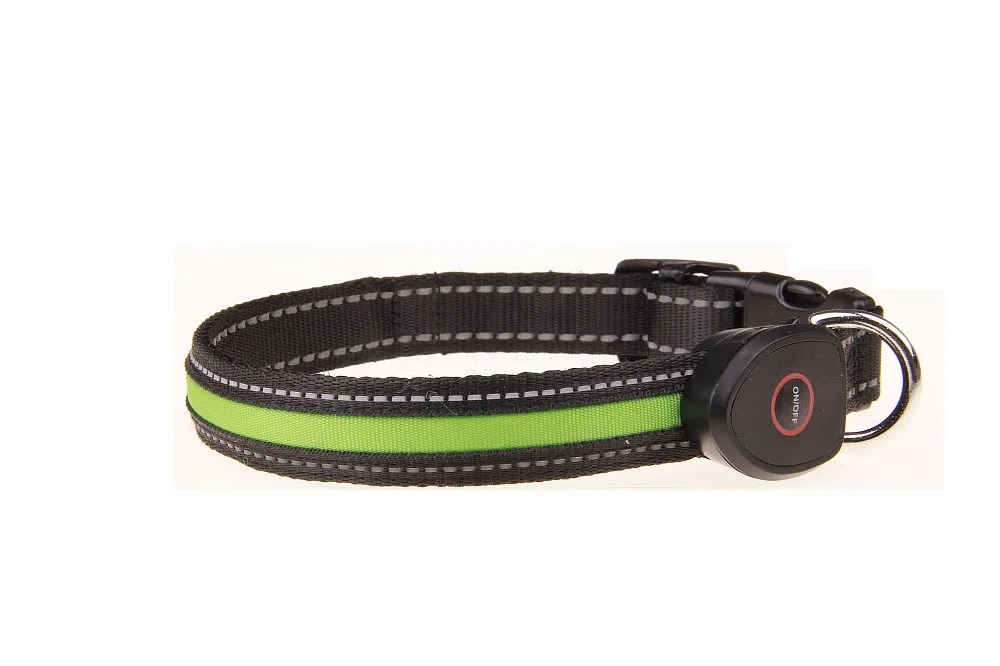 Dezkee NightGlow USB Rechargeable LED Dog Collar