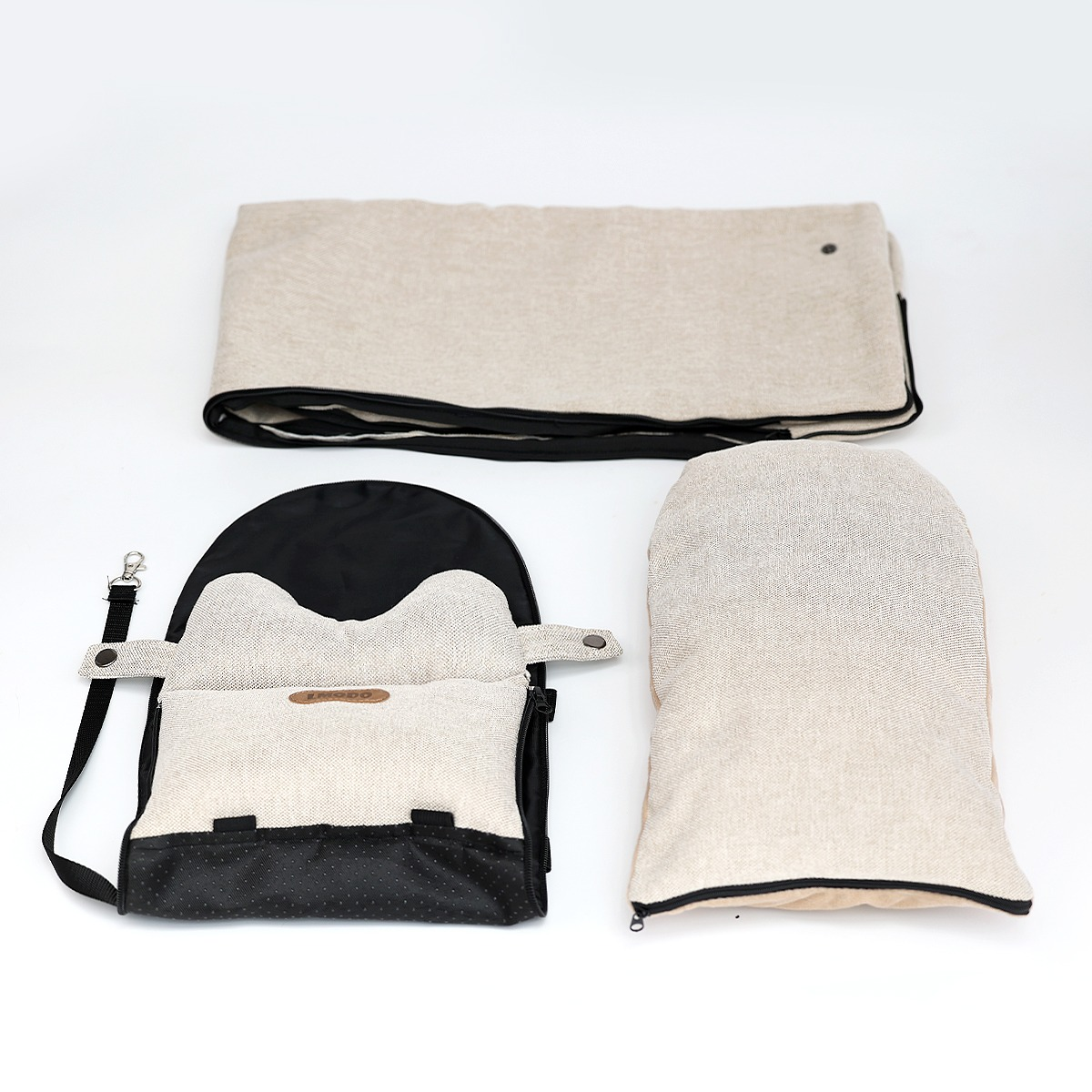 Dezkee Elevated Center Console Pet Car Seat