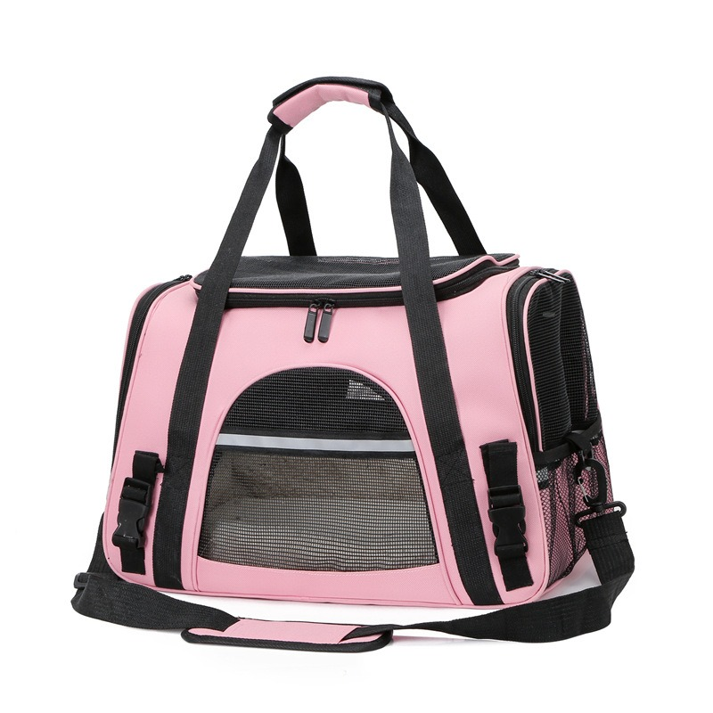 Dezkee Hard-Shell Diagonal Shoulder Pet Carrier Caddy
