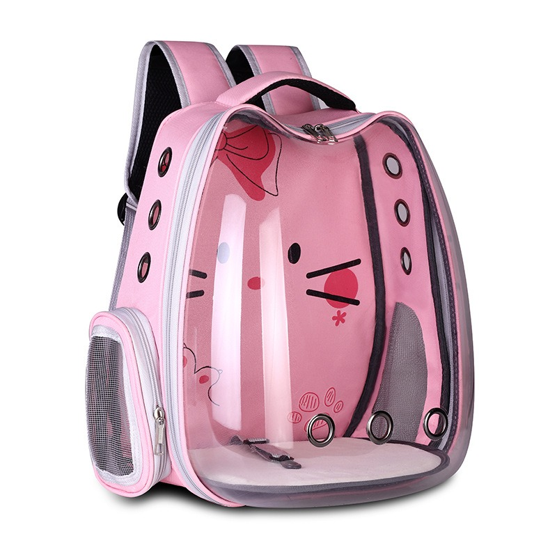 Dezkee Panoramic Space Capsule Pet Backpack