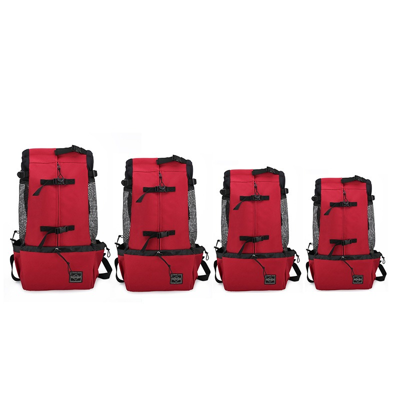 Dezkee Adventure Double-Shoulder Dog Carrier Backpack