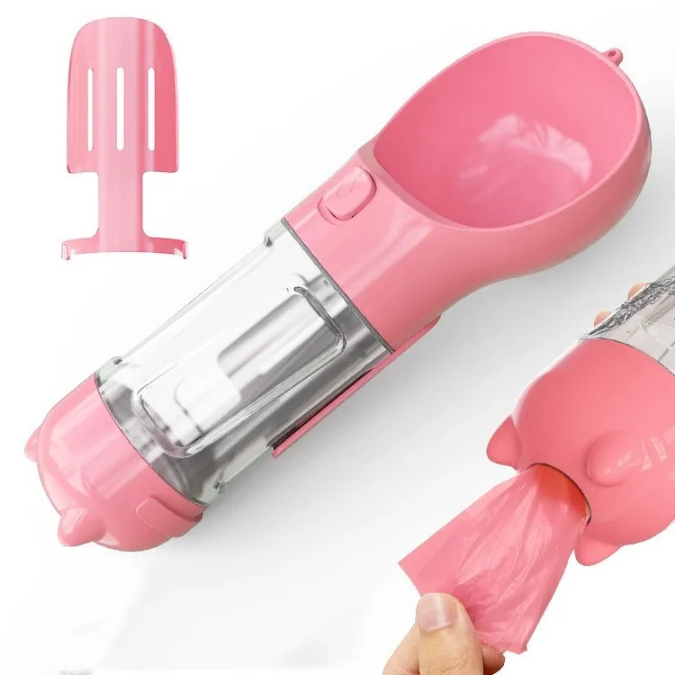 Dezkee All-in-One Portable Dog Water Bottle