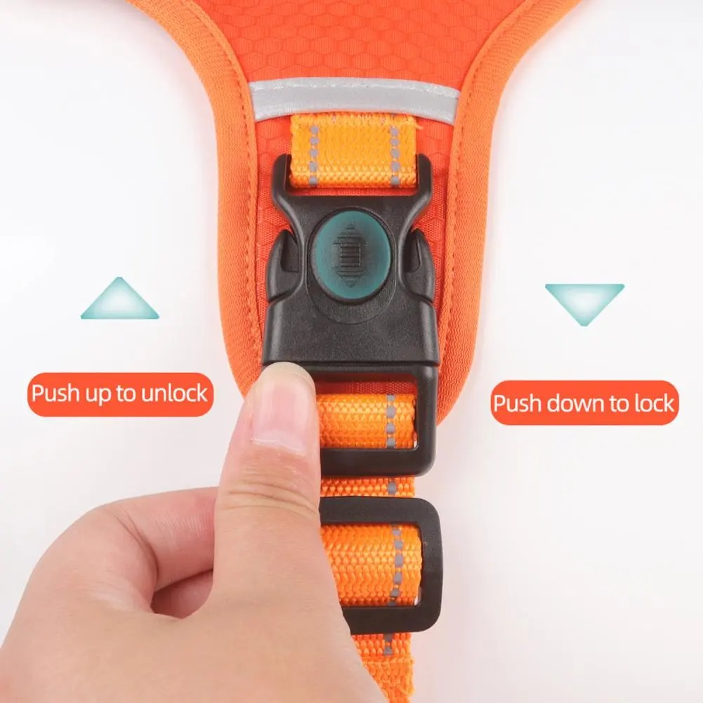 Dezkee TrailPro No-Pull Reflective Dog Harness