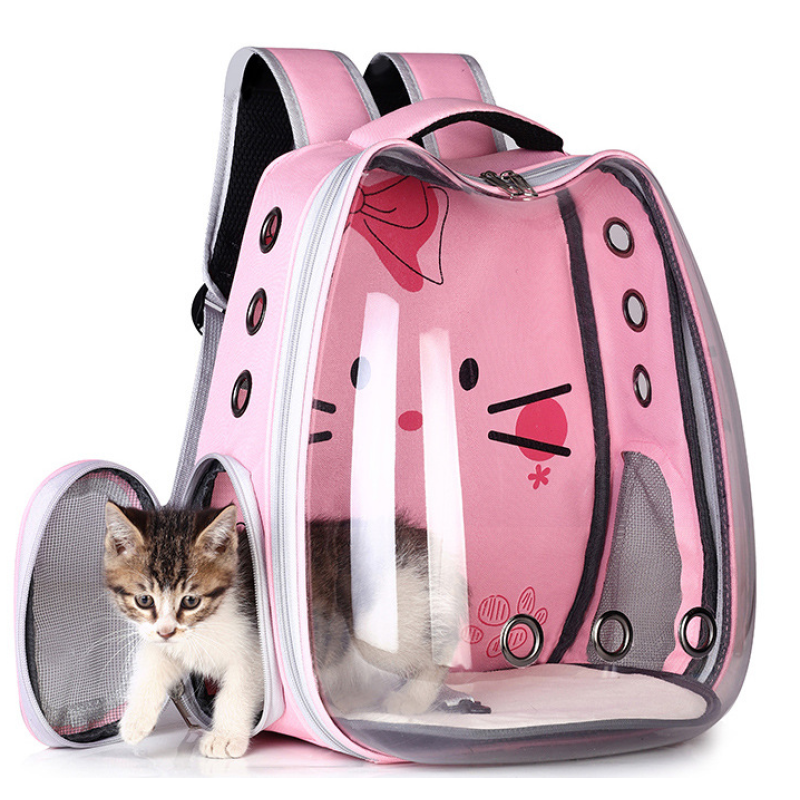 Dezkee Panoramic Space Capsule Pet Backpack