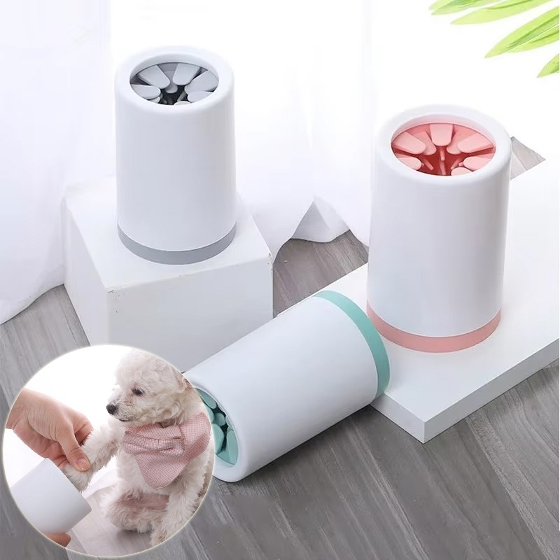 Dezkee 360 Soft Silicone Muddy Paw Cleaner Cup