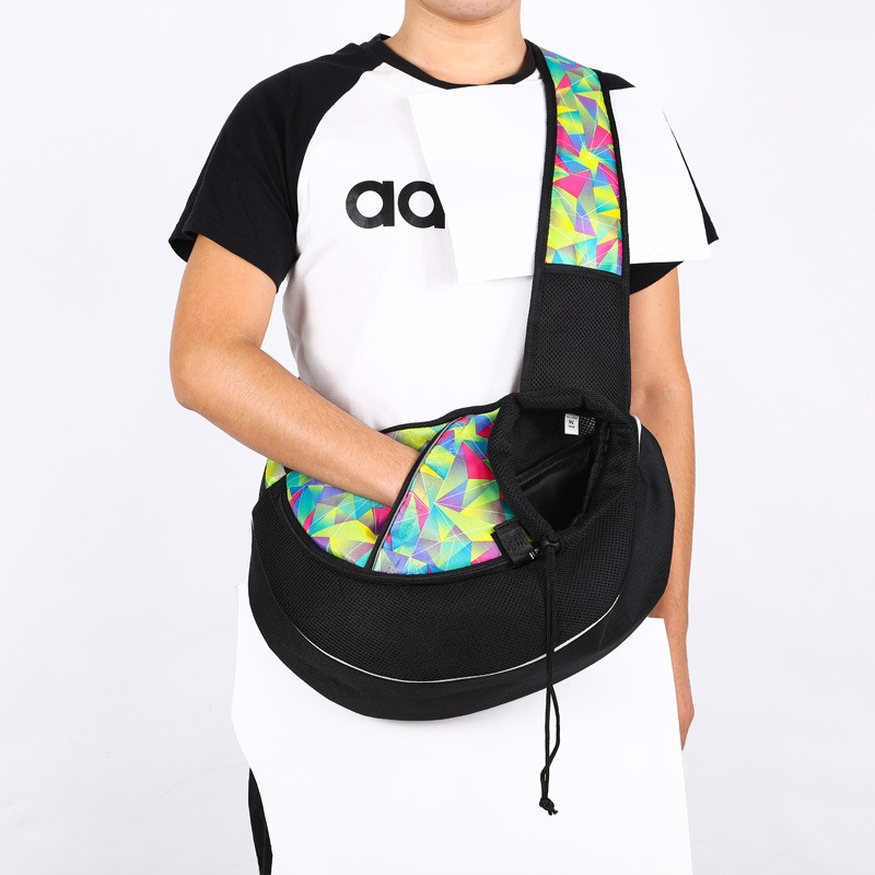 Dezkee Cozy Crossbody Pet Sling Carrier